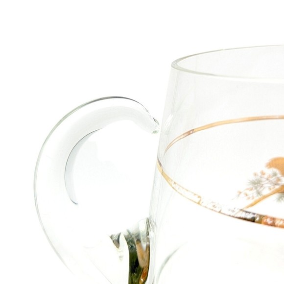 West Virginia Glass Specialty Pheasant In Flight Small Pitcher, Hard to Find - Picture 7 of 11